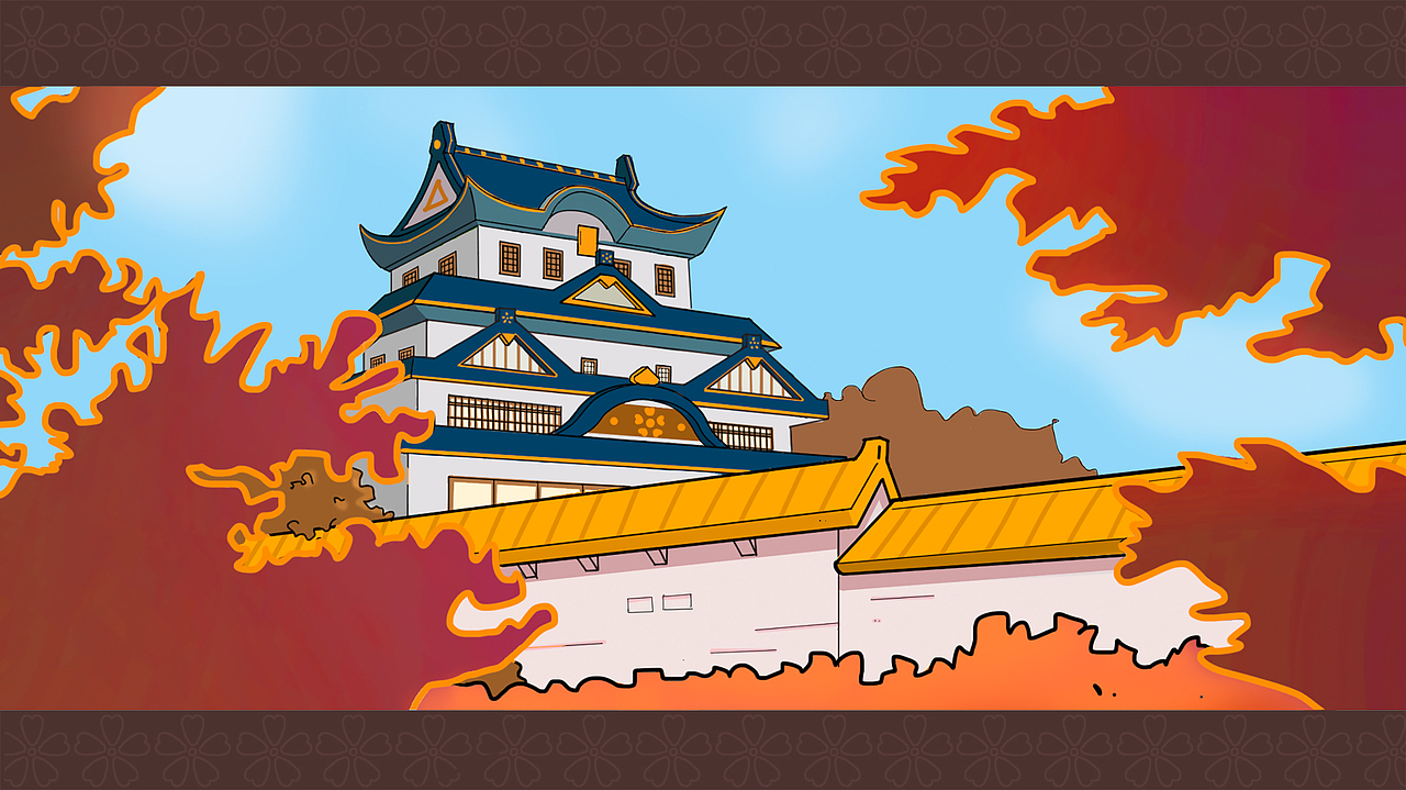 《樱花将军》（图ZMTIzNDQxODAw） - 艺术插画 - 站酷设计师木土小牡丹原创素材 - 站酷ZCOOL