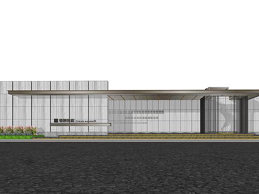 苏州正荣春栖和庭示范区景观SU模型下载