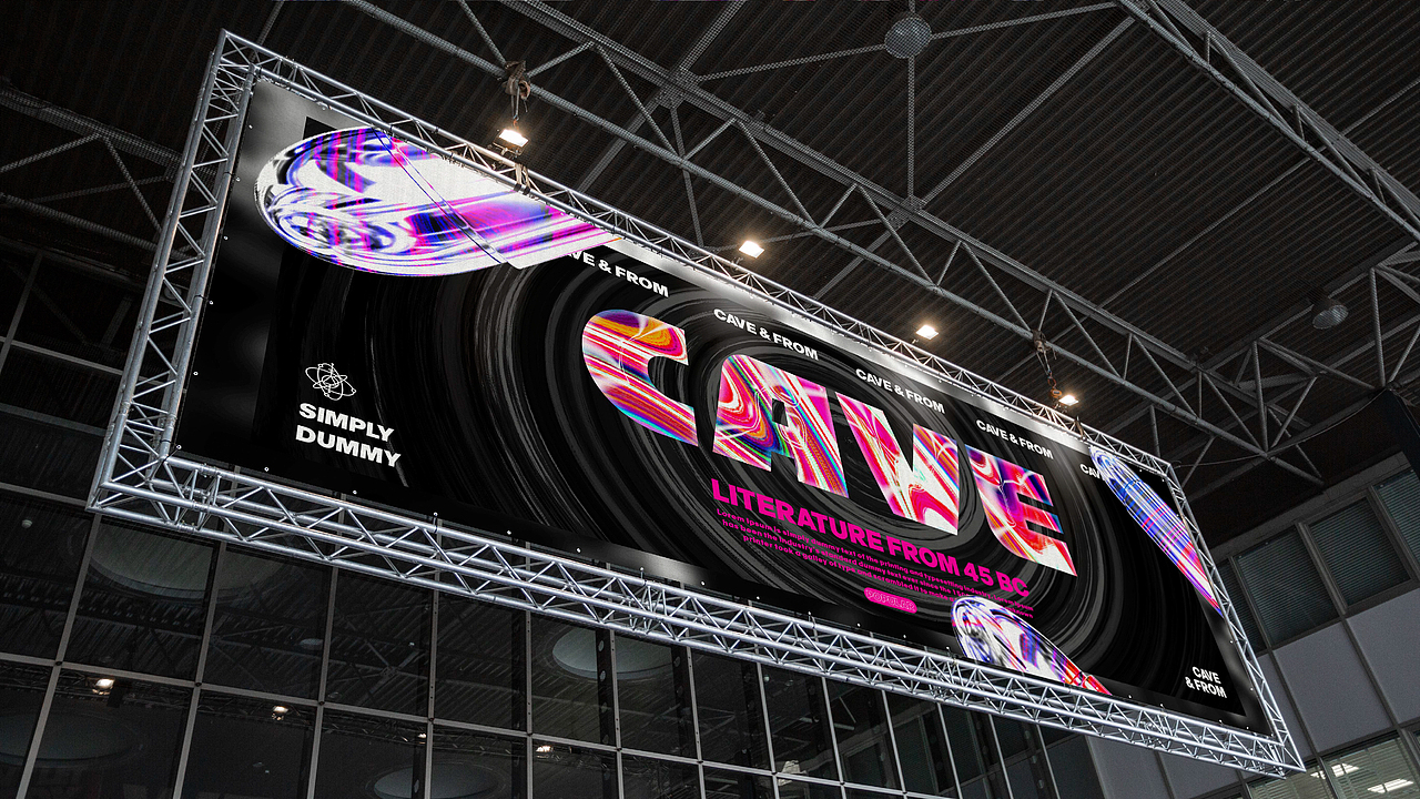 CAVE - 酸性海報創(chuàng)作（圖ZMjY5MDMzNjQ4） - 海報 - 站酷設(shè)計師AnnieLeeee原創(chuàng)素材 - 站酷ZCOOL