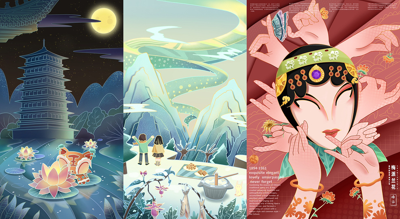 2022个人插画年度总结（图ZMzI4MjMxODI4） - 儿童插画 - 站酷设计师朱小骞art原创素材 - 站酷ZCOOL