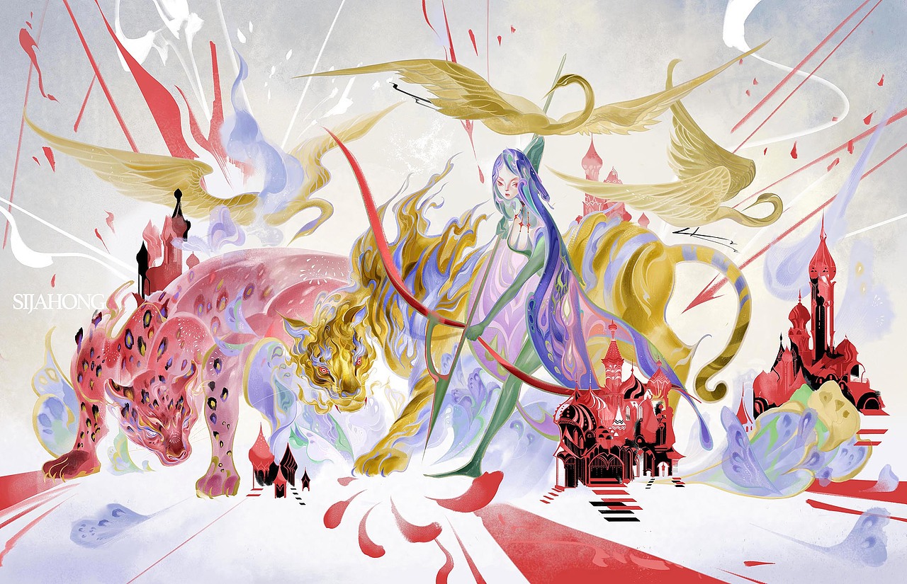 2021年终总结（图ZMjg2MzkxOTE2） - 商业插画 - 站酷设计师SijaHong六厘原创素材 - 站酷ZCOOL