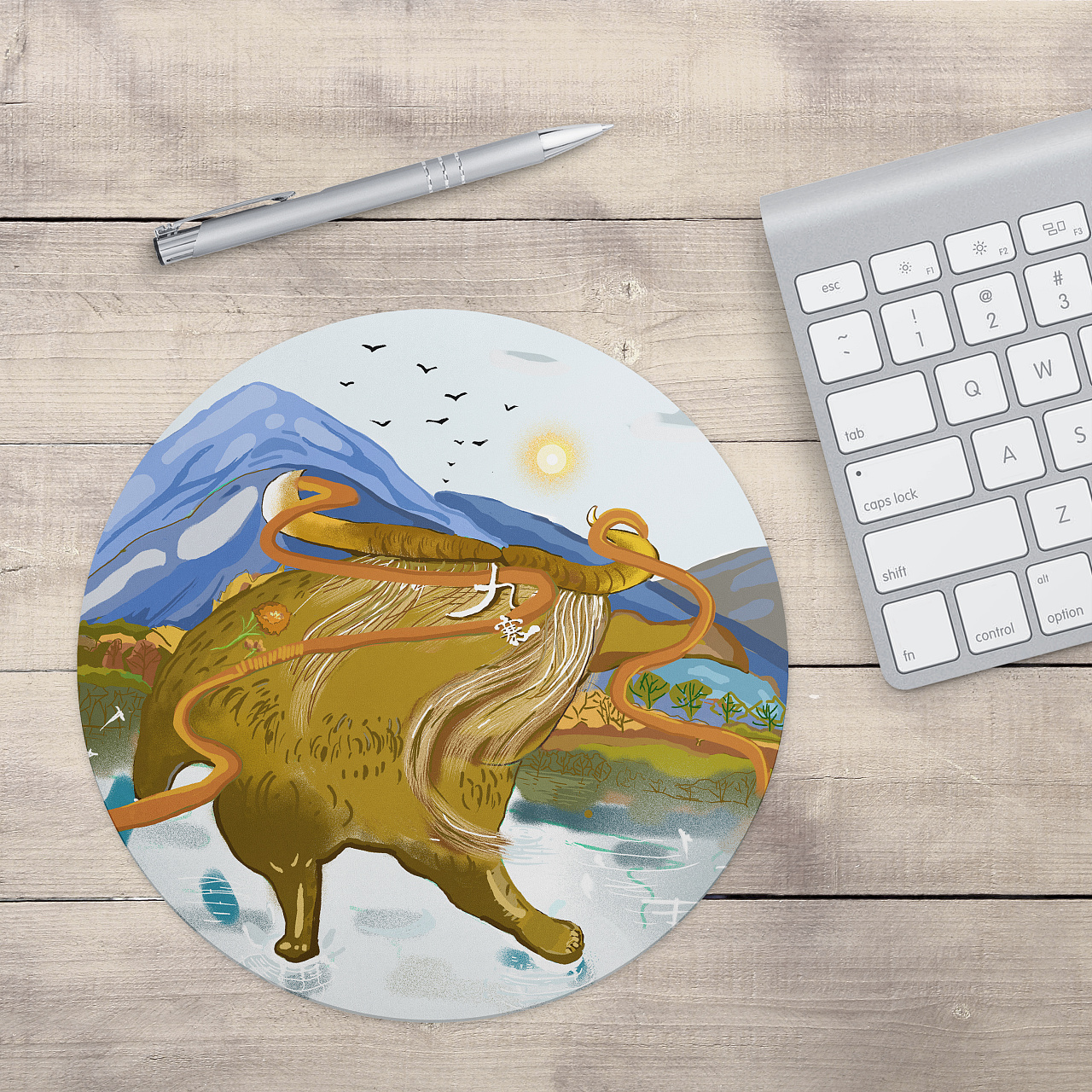 九寨沟欢迎你|插画|创作习作|翠花是只猫 - 原创作品 - 站酷 (zcool)