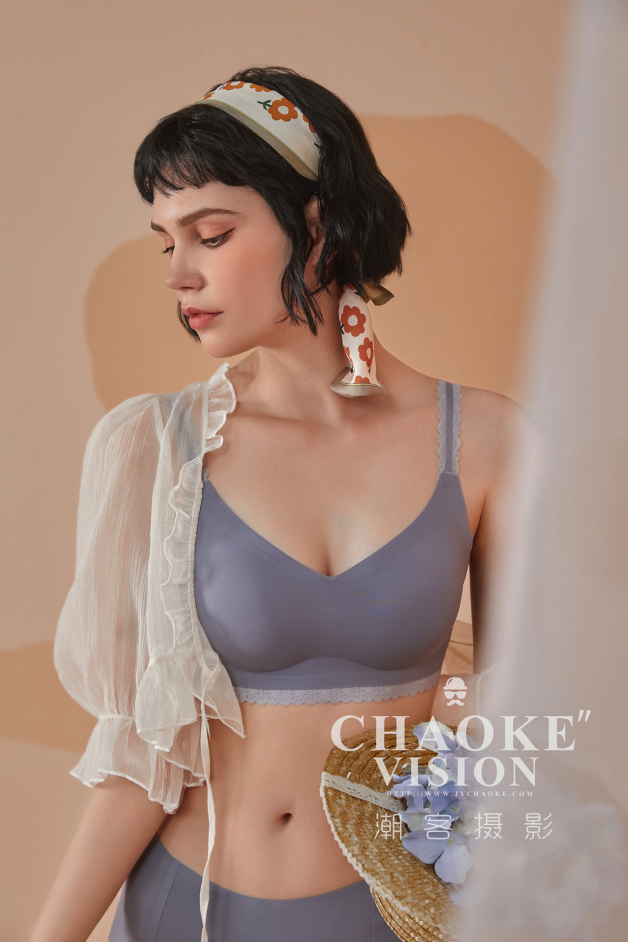 内衣品牌定制大片(时尚复古风)-【潮客摄影】