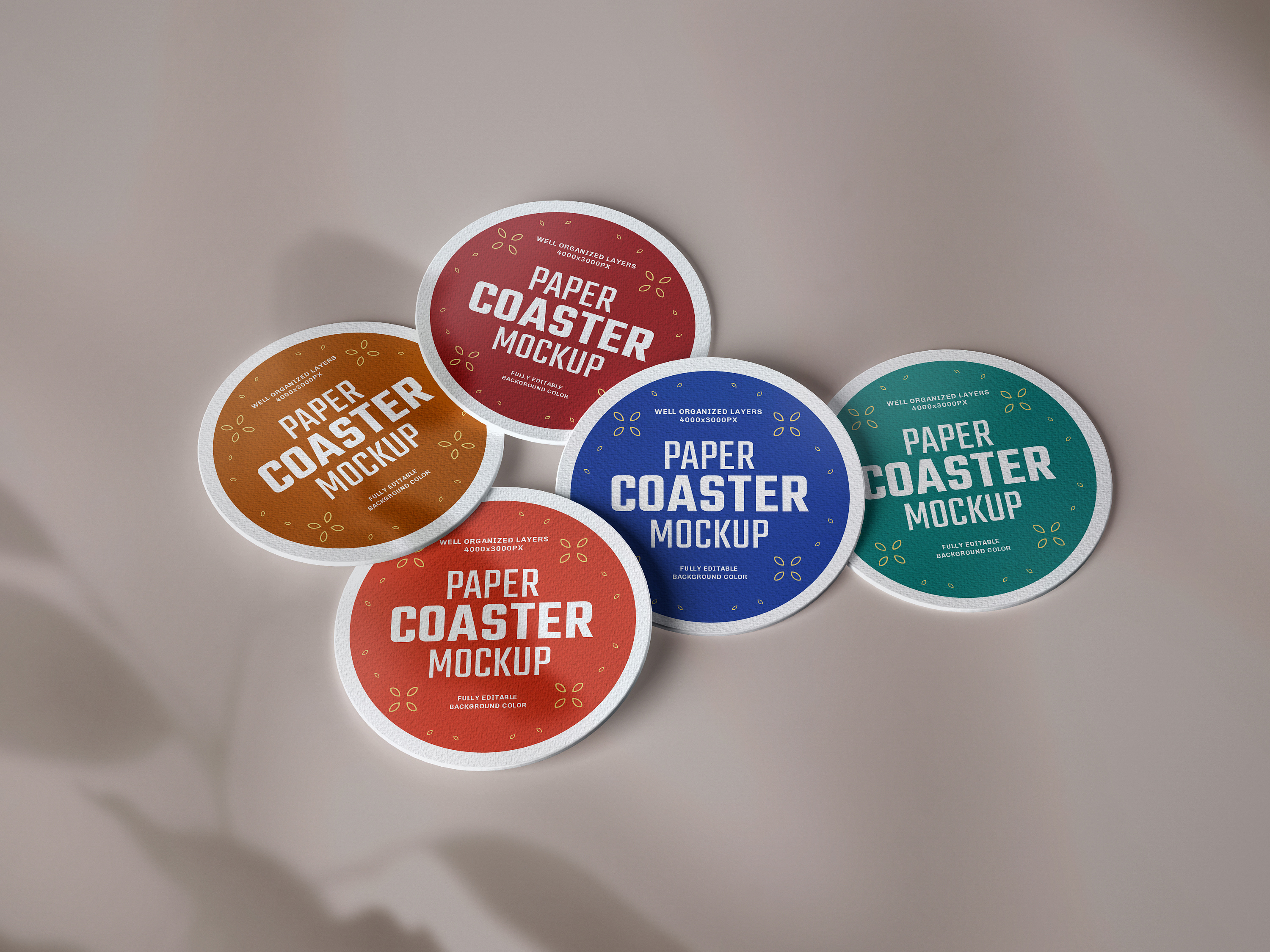 杯垫样机系列|平面|品牌|设计小刘刘 - 原创作品 - 站酷 (zcool)