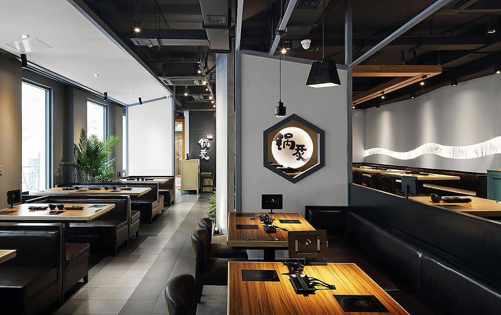 【连锁火锅店设计】锅烎火锅店|成都谭鸭血品牌火锅设计