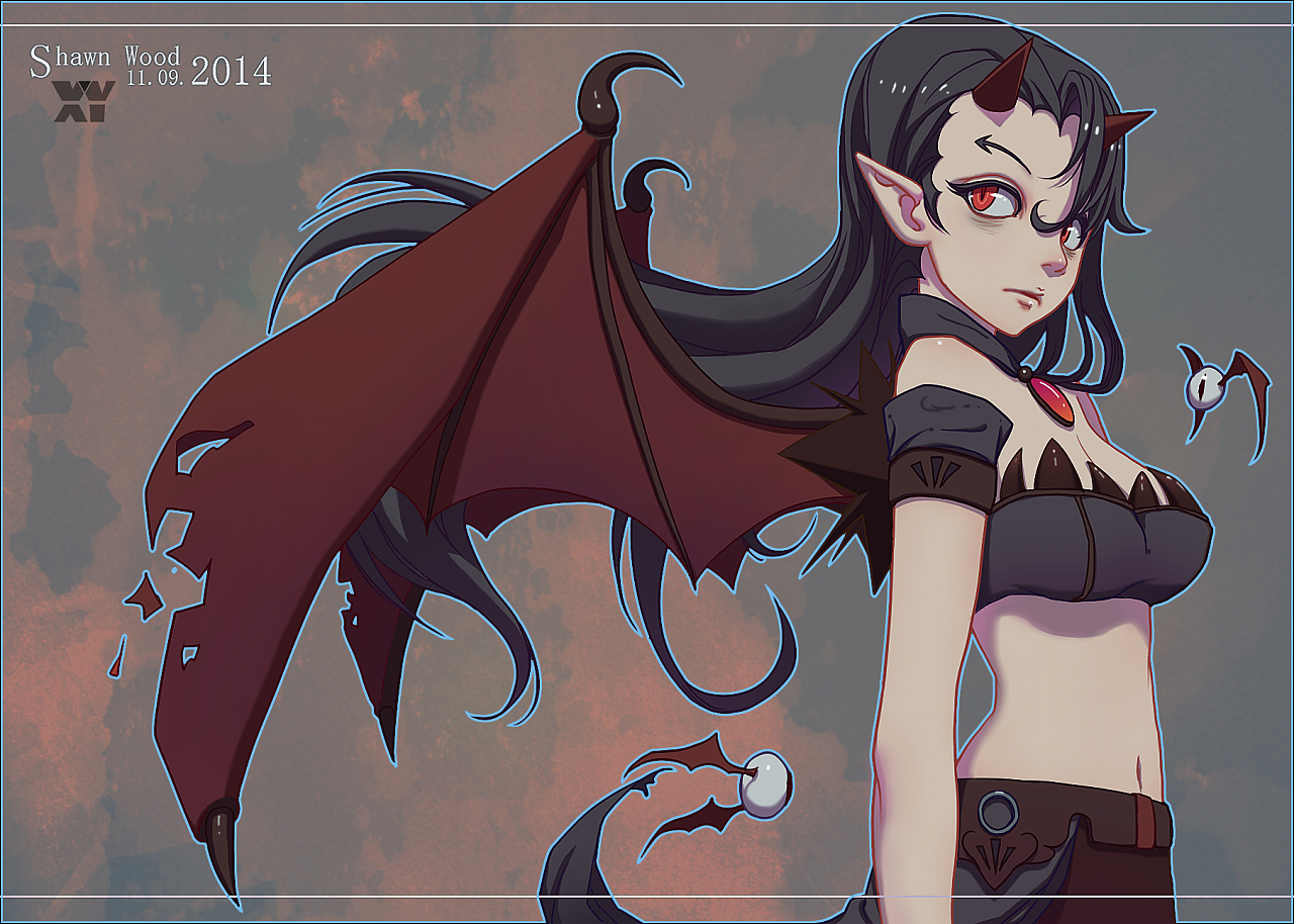   原创动漫人物插画练习