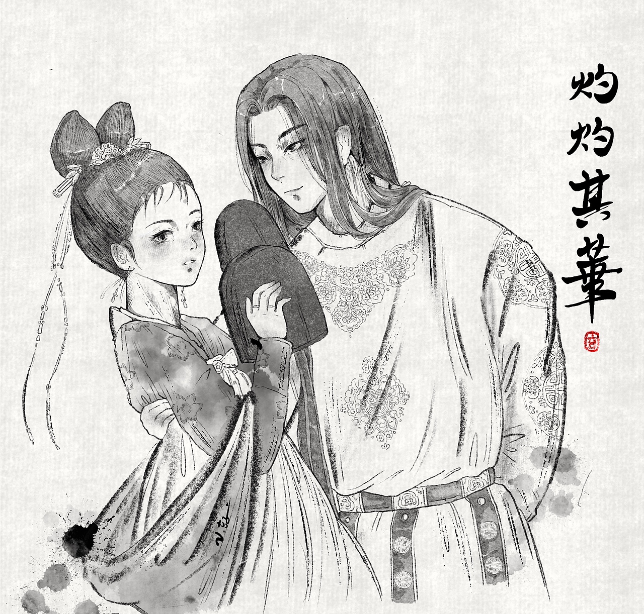 国风人物～皓嫣（图ZMjY4NzU5Mjgw） - 创作习作 - 站酷设计师灶台上的小玄子原创素材 - 站酷ZCOOL