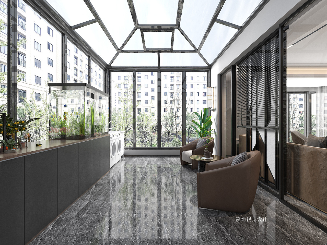 港式轻奢全房（图ZMjcwMTkzNDgw） - 家装设计 - 站酷设计师卉卉在看鱼原创素材 - 站酷ZCOOL