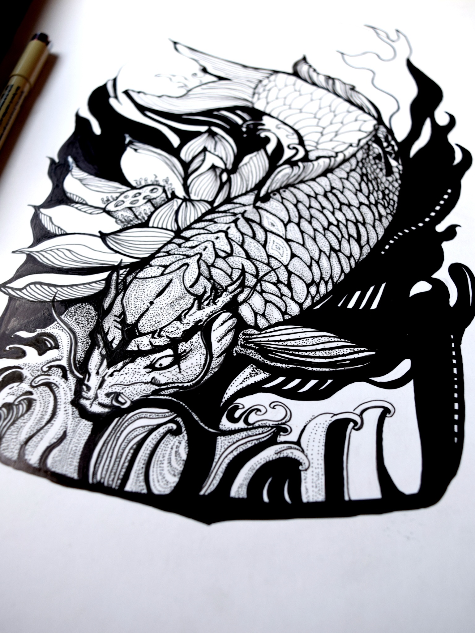 鱼|插画|创作习作|郭阿怪 - 原创作品 - 站酷 (zcool)