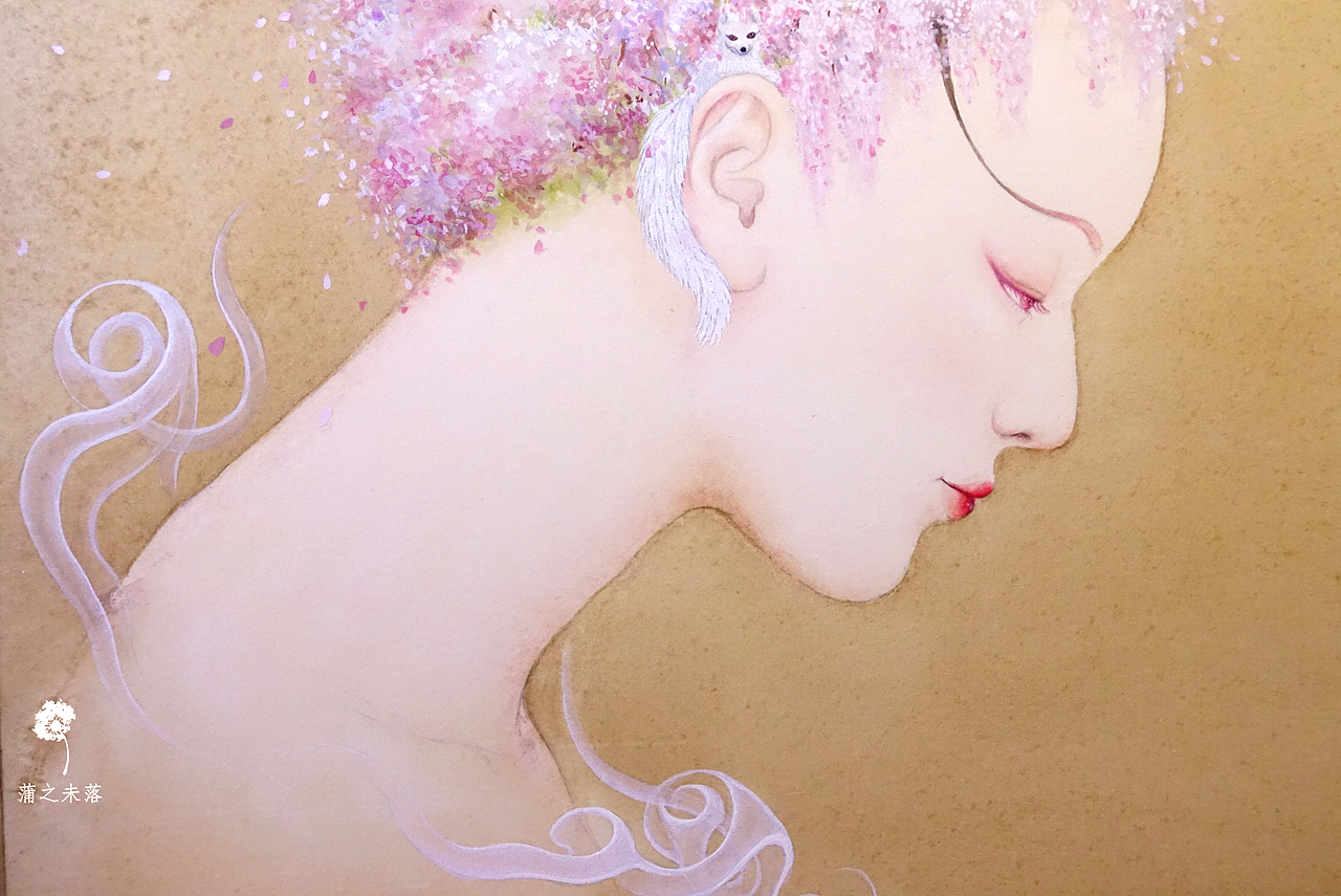 《环世生灵》 第二张 《樱》（图ZMTA0OTI4ODg4） - 绘画 - 站酷设计师蒲之未落原创素材 - 站酷ZCOOL