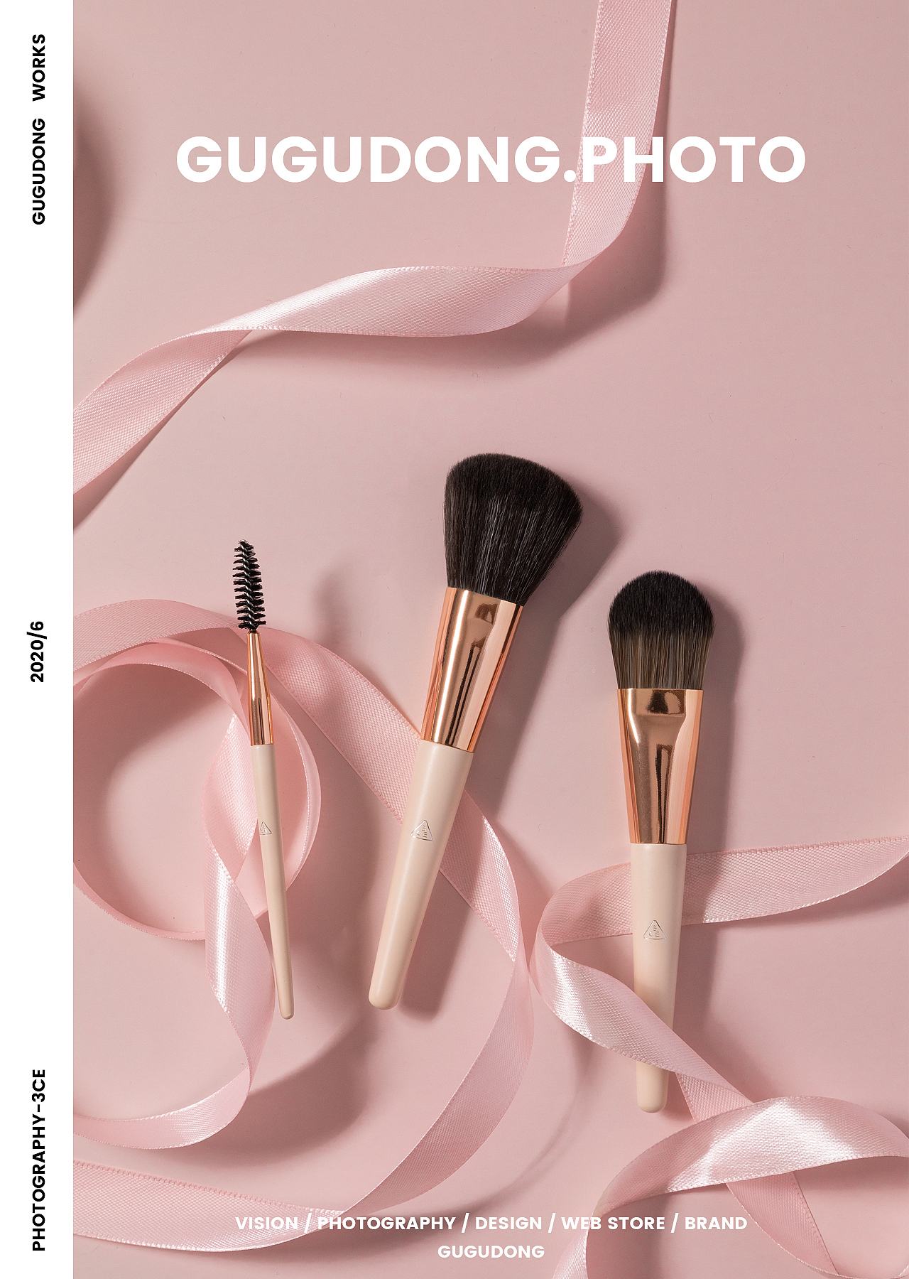 咕咕东✕3CE丨化妆刷摄影-蜂蜜杏子（图ZMjE0NjYyMDc2） - 产品摄影 - 站酷设计师咕咕东摄影原创素材 - 站酷ZCOOL