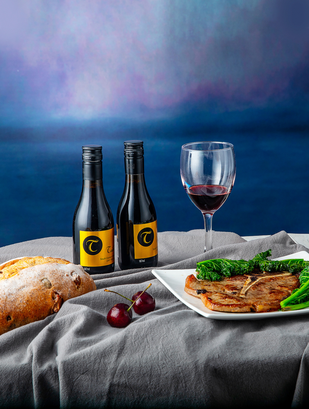 澳洲红酒拍摄方案白底 场景