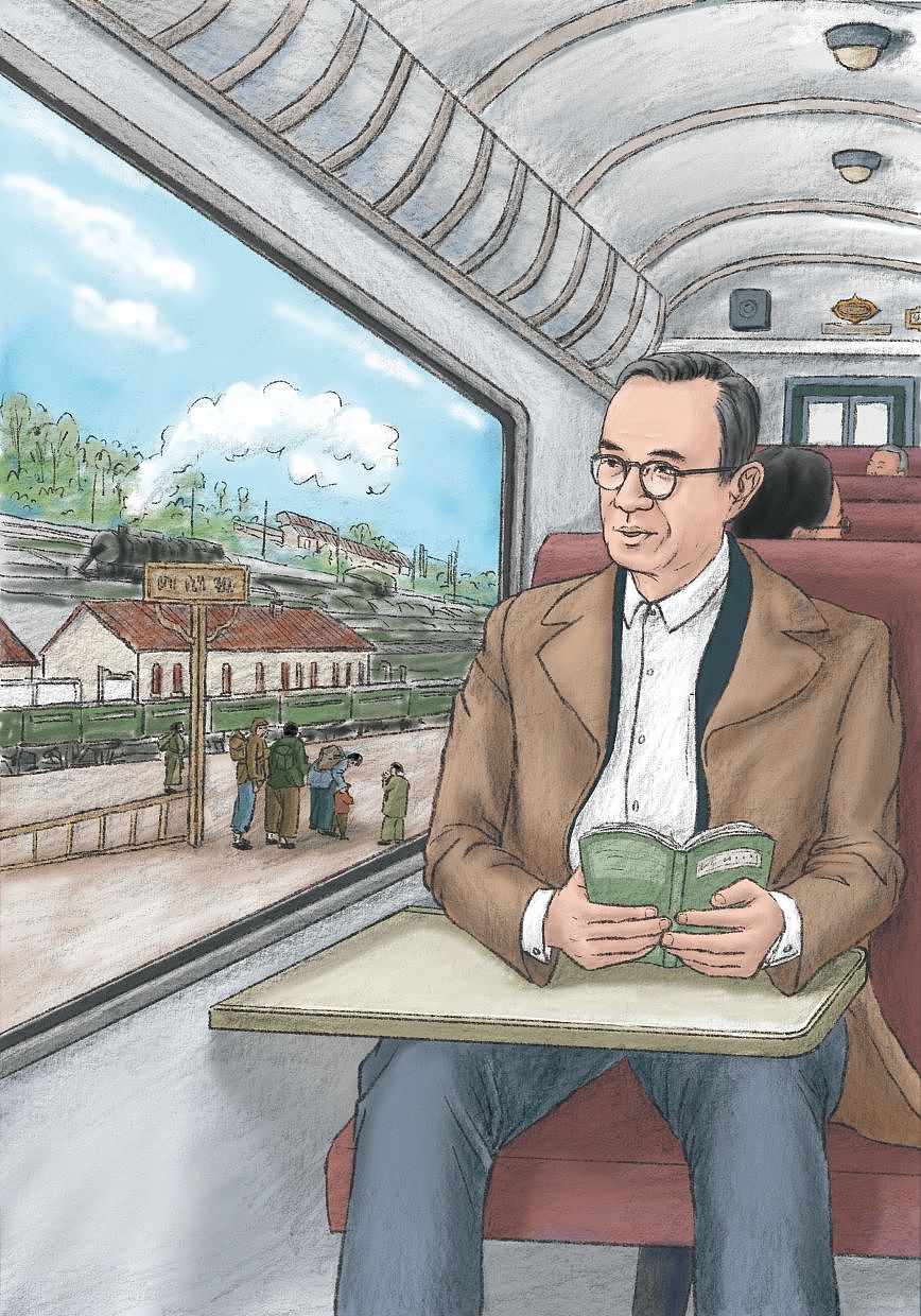 中国科学家李四光的故事插画节选（图ZMzQ1NTAyMjAw） - 儿童插画 - 站酷设计师Dino君插画原创素材 - 站酷ZCOOL