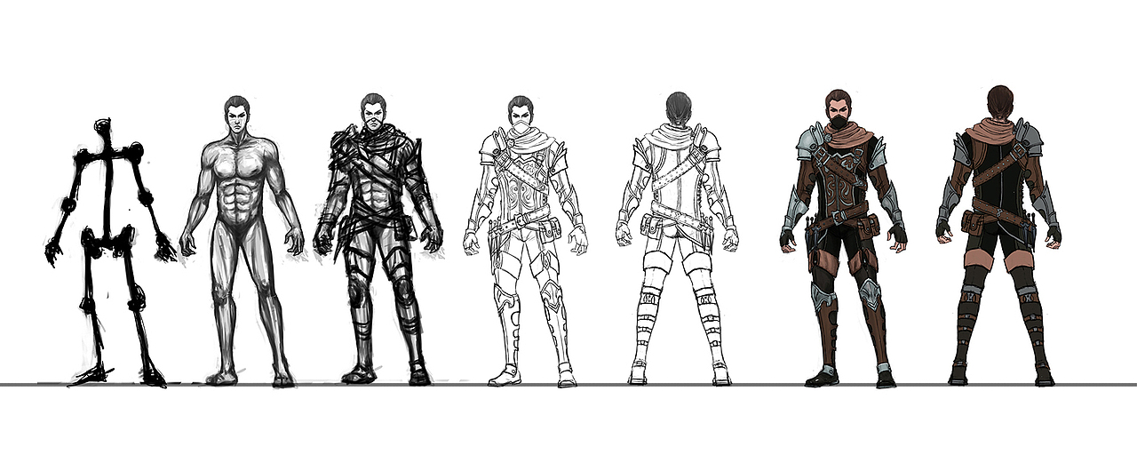 游侠职业设计步骤图,谢谢观看