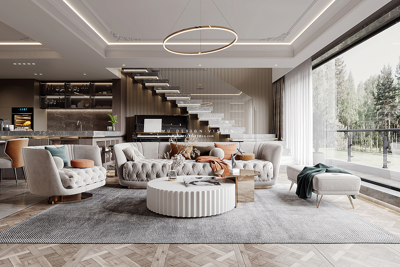 现代轻法效果表现（图ZMjY0NTg2Njcy） - 家装设计 - 站酷设计师模型不换钱原创素材 - 站酷ZCOOL