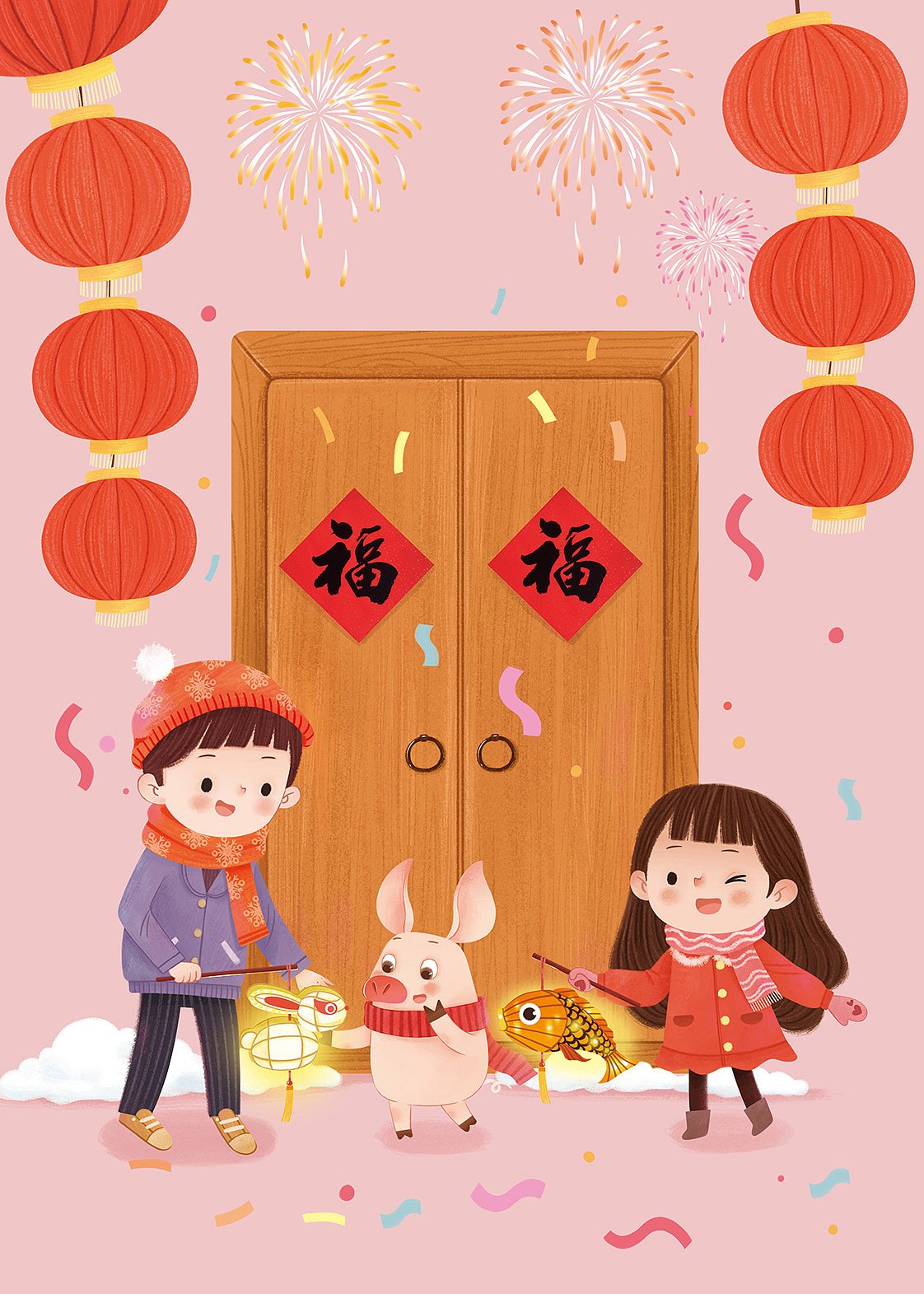 七彩语文封面（图ZMTg4ODUyMDQ0） - 儿童插画 - 站酷设计师谢西西爱画画原创素材 - 站酷ZCOOL