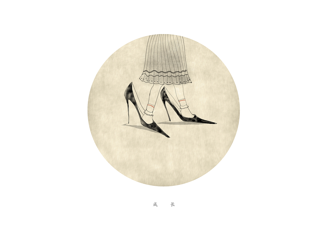 《走神少女》系列插画设计（图ZMjU2MTQxNjQ=） - 商业插画 - 站酷设计师maruuuuuu原创素材 - 站酷ZCOOL