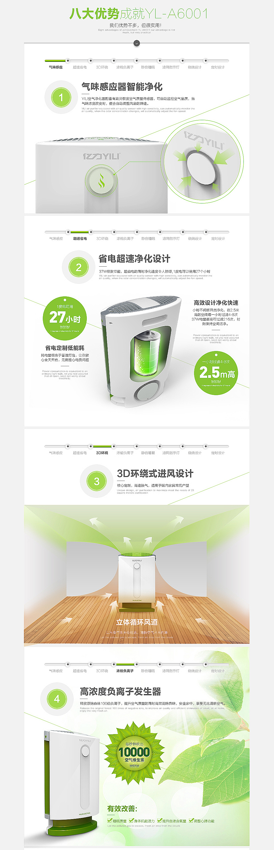 空气净化器爆款页面（图ZMTg3MDY0MzY=） - 电商 - 站酷设计师张小旭原创素材 - 站酷ZCOOL
