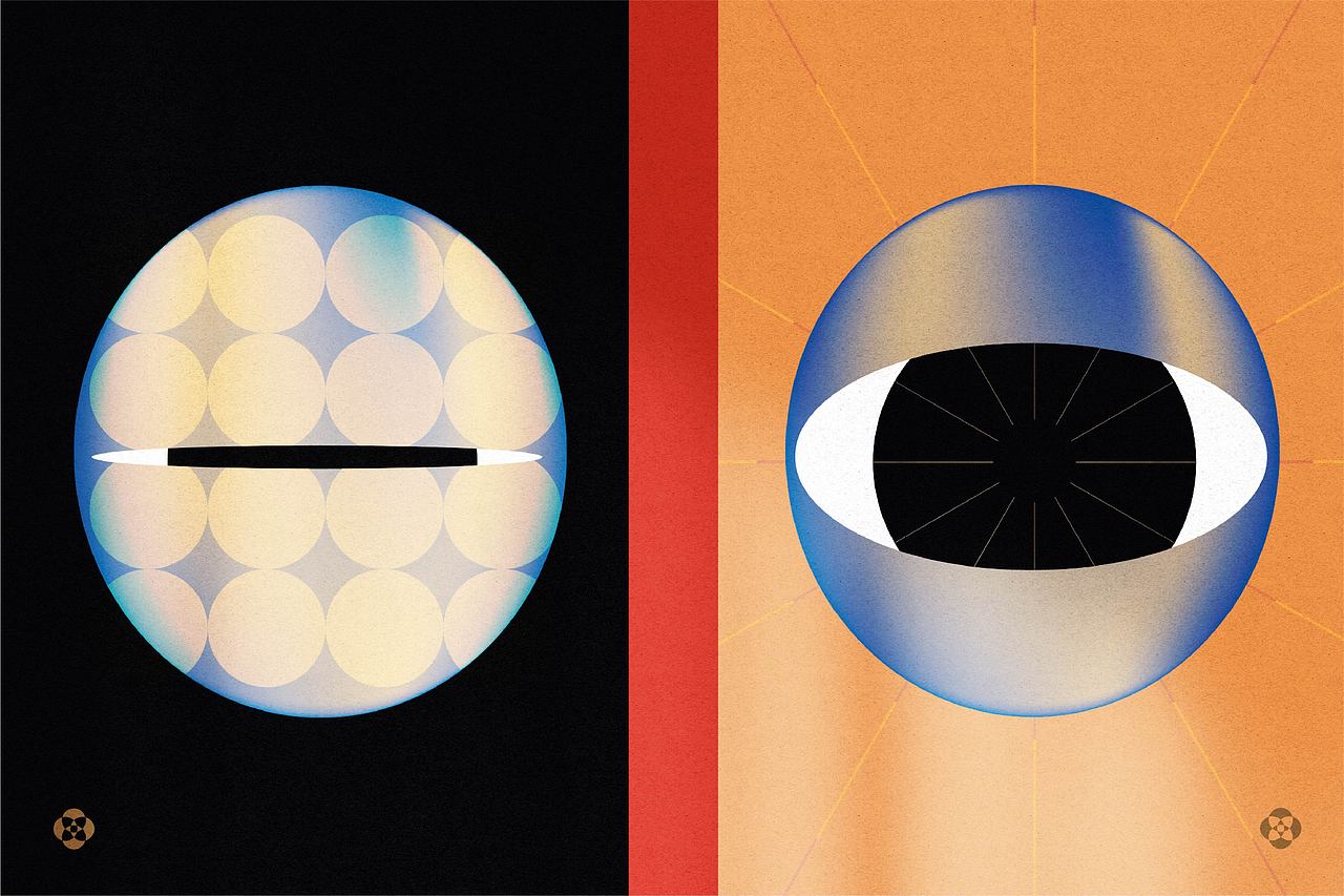 海报设计 | LENS - 花瞳