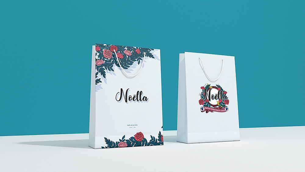 《Noëlla》白葡萄酒品牌设计（图ZNzIzNTU2NDA=） - 包装 - 站酷设计师你好大海品牌设计原创素材 - 站酷ZCOOL