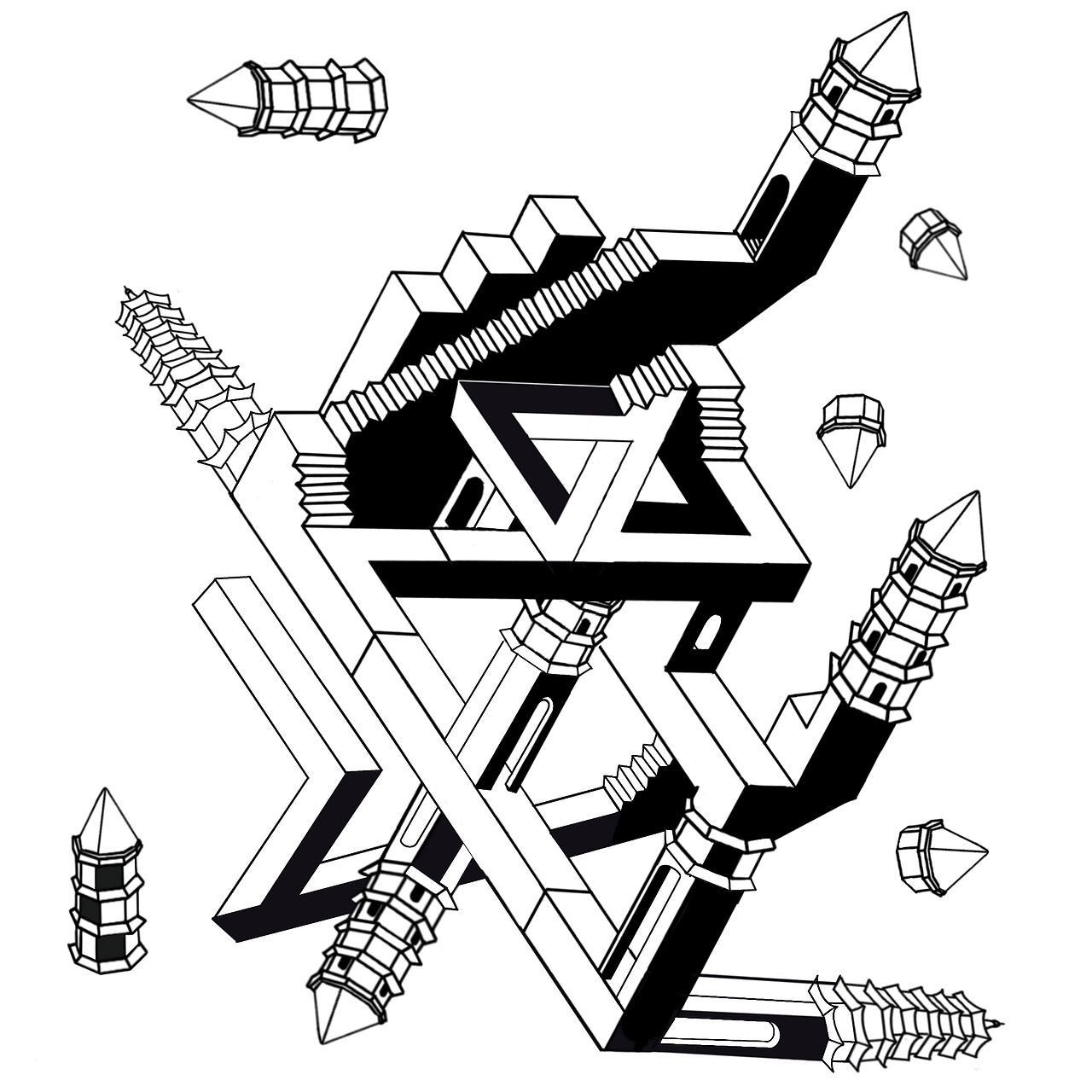 大一形式基础课（图ZMjY0ODA0ODk2） - 其他平面 - 站酷设计师20011016sf原创素材 - 站酷ZCOOL