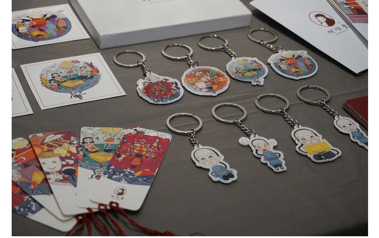 何维丰酱干品牌与插画设计