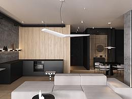 120㎡現(xiàn)代都市的舒適生活，藝術(shù)與時(shí)尚的結(jié)合