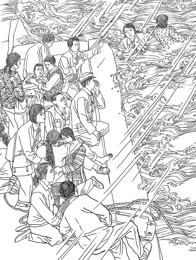 连环画~插画裤裆藏炸、手雷爆灰机~（图ZNTMxNTY3ODA=） - 商业插画 - 站酷设计师杨越绘画原创素材 - 站酷ZCOOL