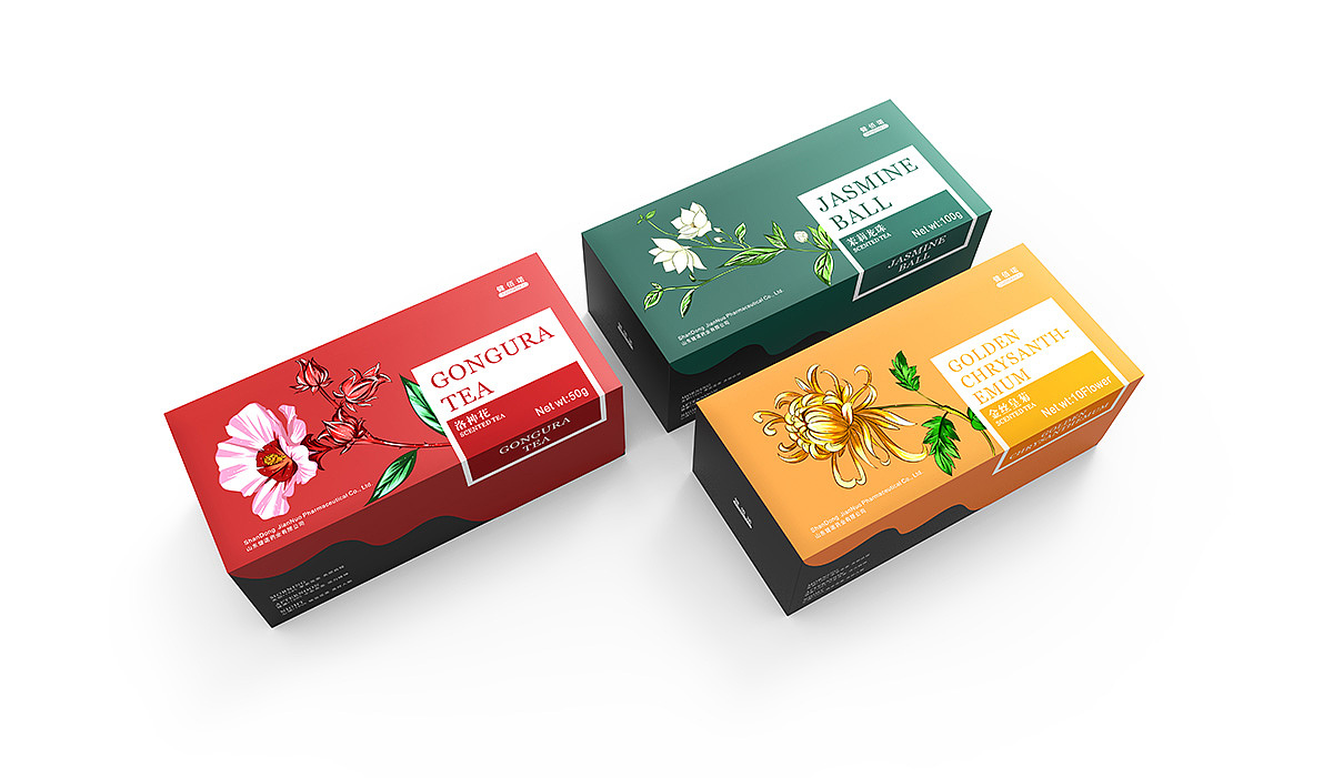 高端花茶包装设计｜圣智扬创意（图ZODI5OTQ5NDg=） - 包装 - 站酷设计师圣智扬包装设计原创素材 - 站酷ZCOOL