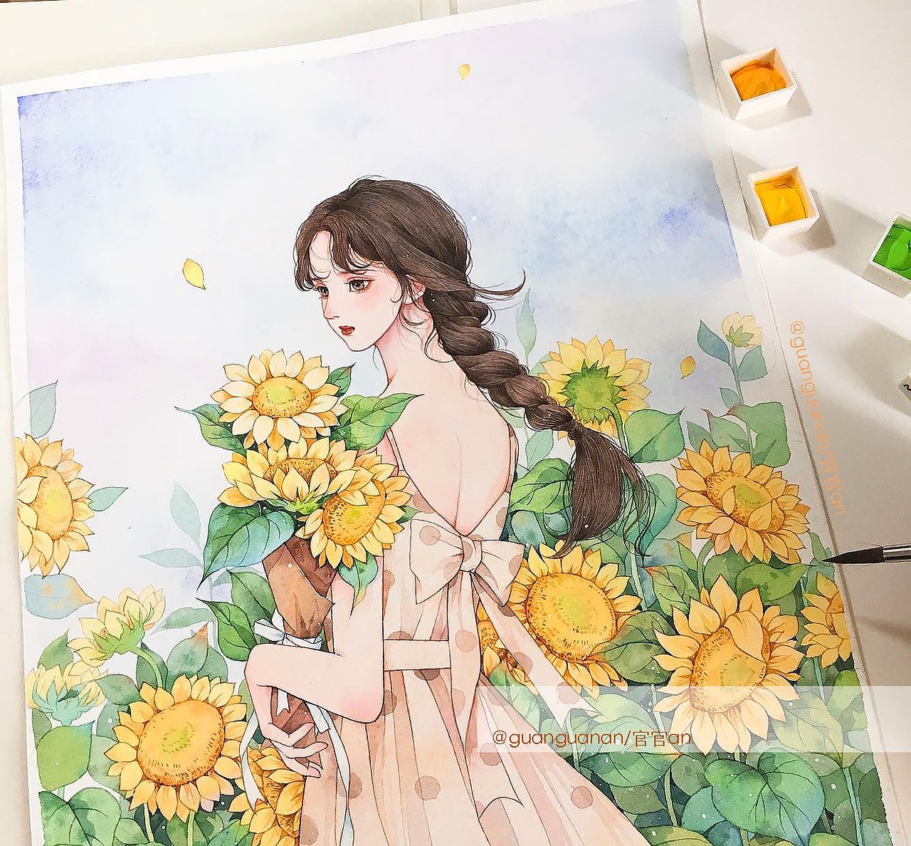 夏末时光（图ZMTczOTM1MDYw） - 创作习作 - 站酷设计师官官an原创素材 - 站酷ZCOOL