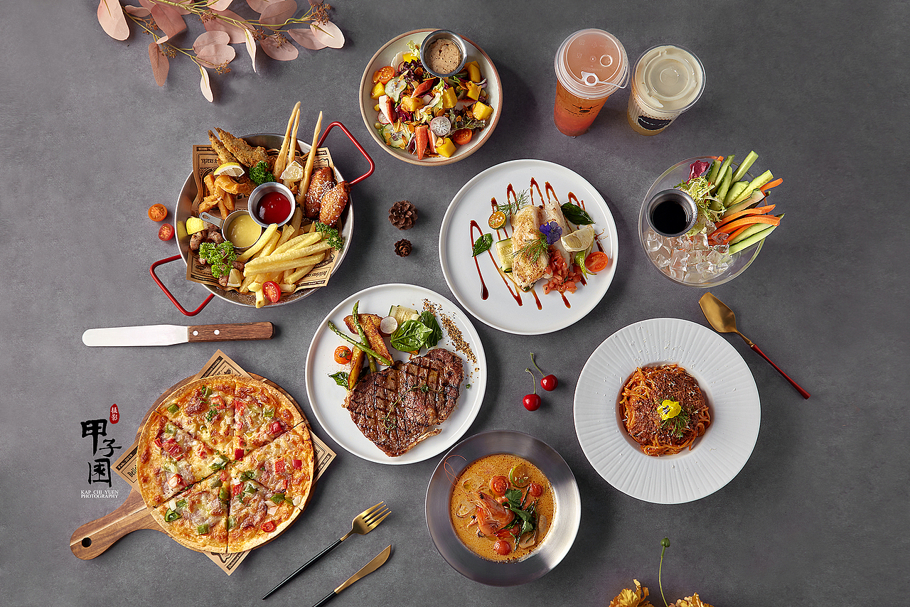 木木夕里 西餐拍摄