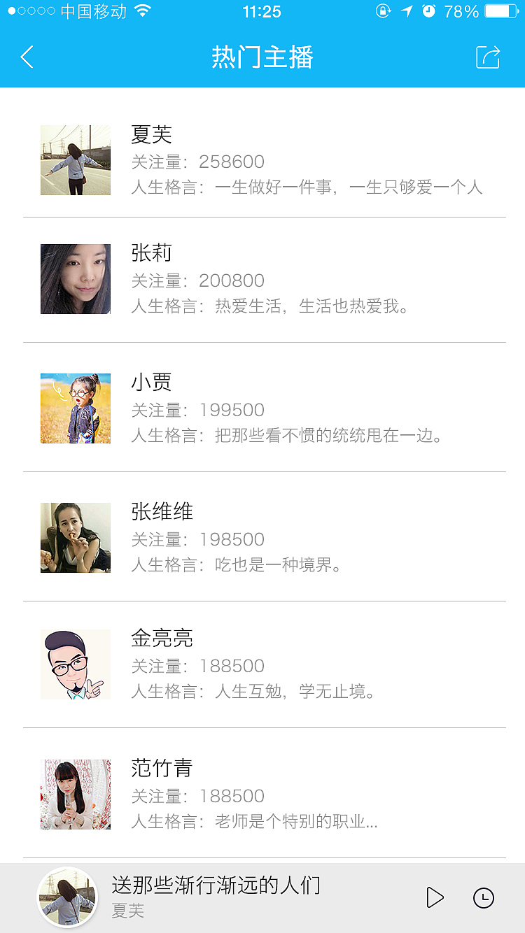 电台app（图ZNzc5NDU1NzI=） - APP界面 - 站酷设计师浦柳妍原创素材 - 站酷ZCOOL