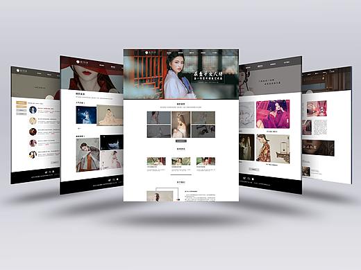 影樓網(wǎng)站設(shè)計(jì)（個(gè)人主頁(yè)-ZMzEzMTQ3ODA=） - 企業(yè)官網(wǎng) - 站酷設(shè)計(jì)師風(fēng)澗原創(chuàng)素材 - 站酷ZCOOL