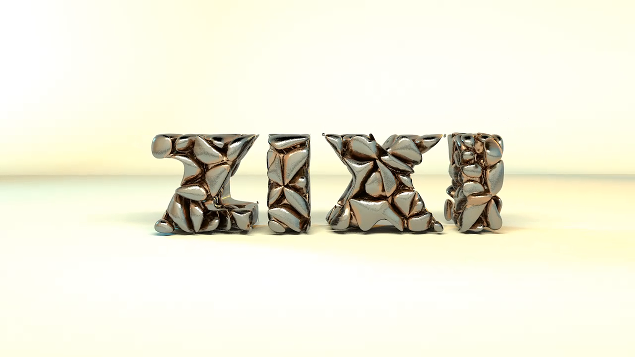 c4d人体运动穿梭logo动力学应用