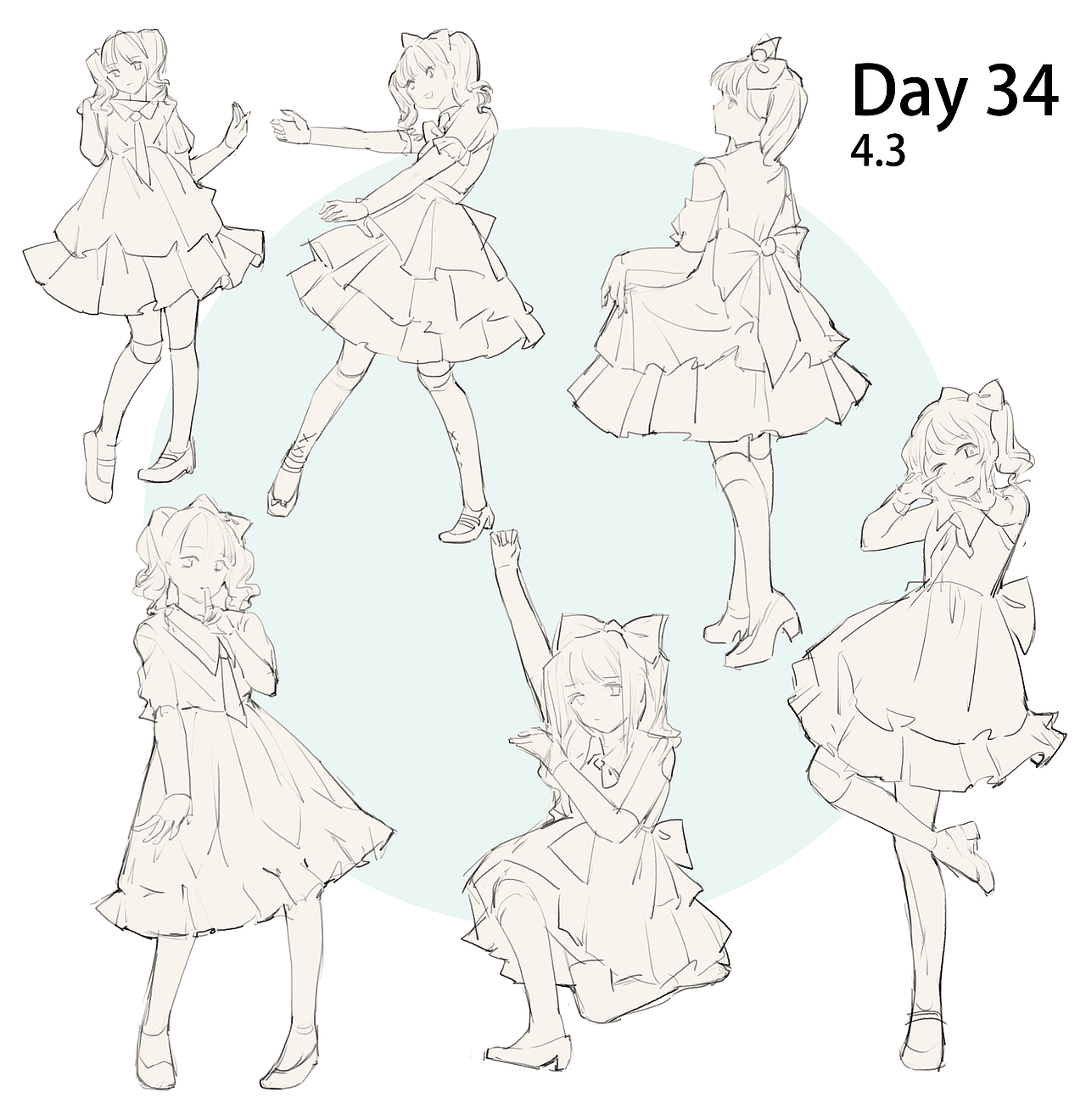 #速写60天挑战赛#day34@速写班长（图ZMjk1NjQ1NDE2） - 创作习作 - 站酷设计师容琅原创素材 - 站酷ZCOOL