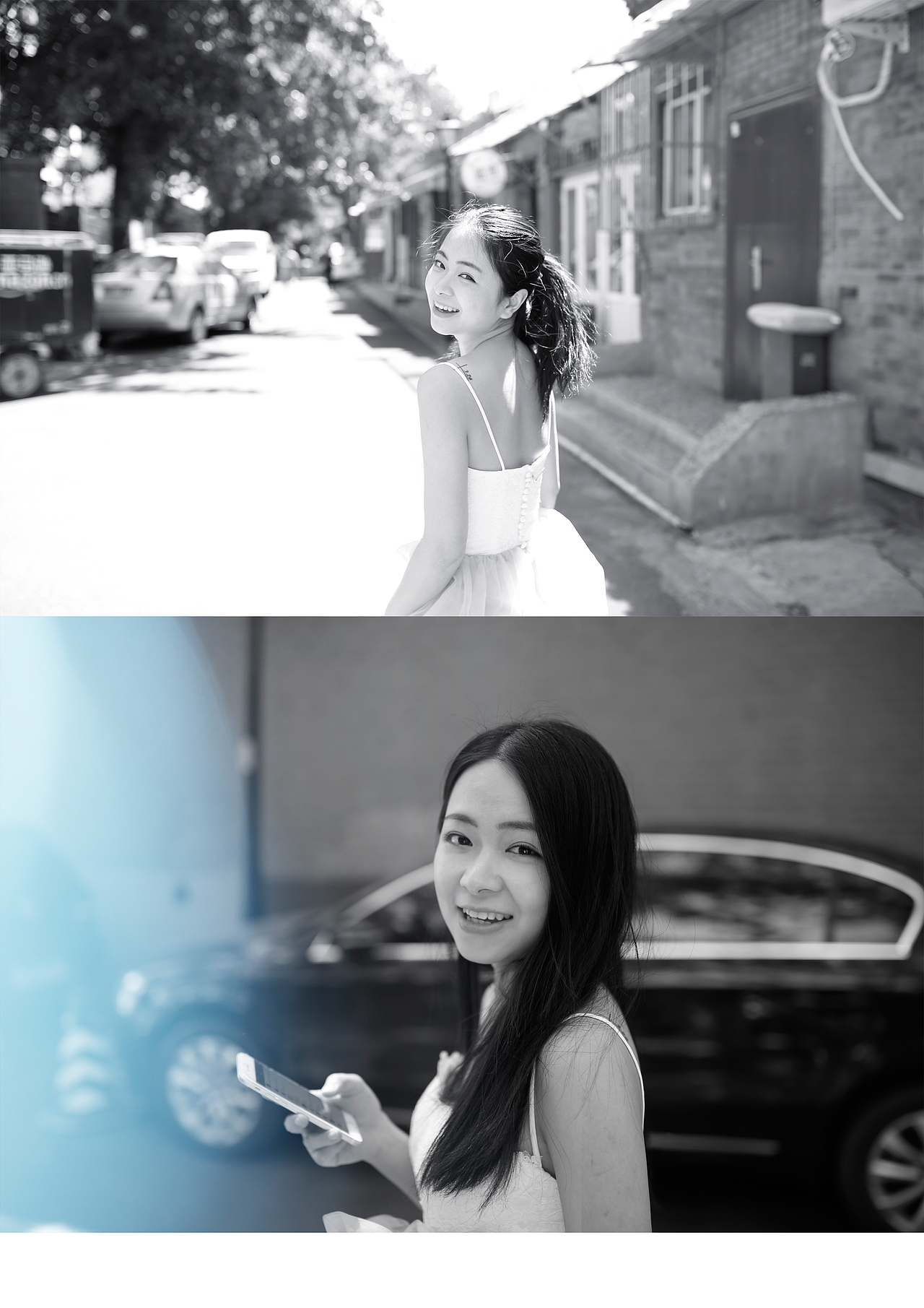 #跟青春留个影＃黑与白（图ZNDg3OTE1MzY=） - 人像摄影 - 站酷设计师拖小拖原创素材 - 站酷ZCOOL