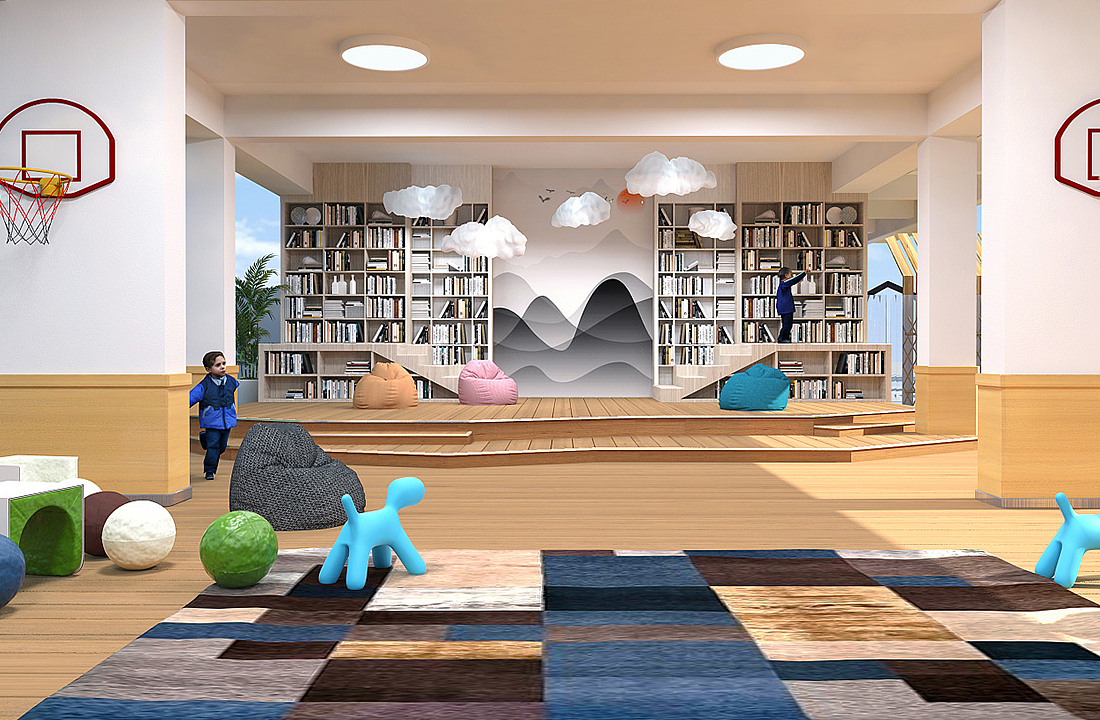在成都开一家这样的幼儿园，家长都抢着报名！（图ZMjI0MjU5MDc2） - 家装设计 - 站酷设计师梵度Design原创素材 - 站酷ZCOOL