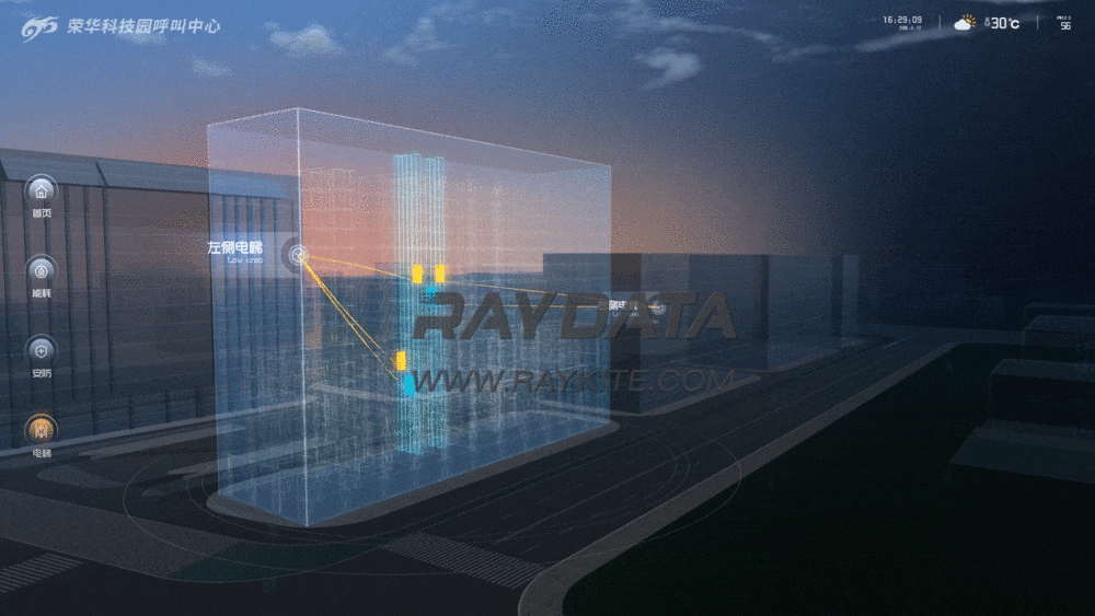 3D数据可视化Demo-智慧建筑（图ZMjI0Mzg5ODM2） - 软件界面 - 站酷设计师芳格子原创素材 - 站酷ZCOOL