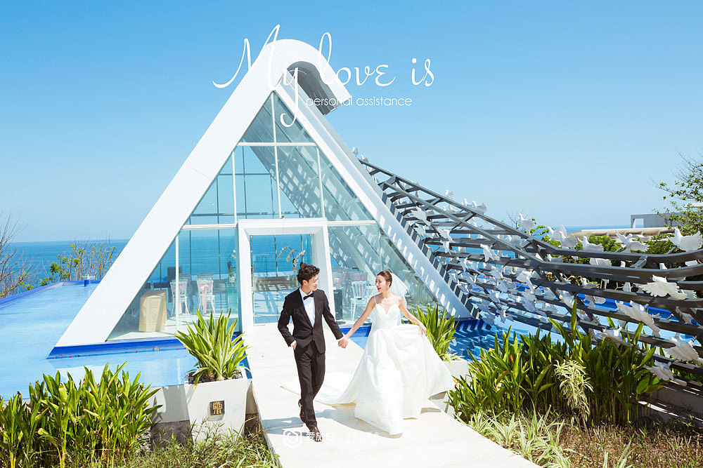 爱旅拍巴厘岛白鸽教堂旅拍