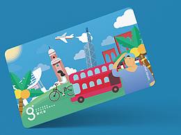 聚代言旅游卡片