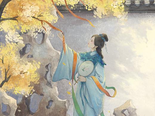 一些古风插画