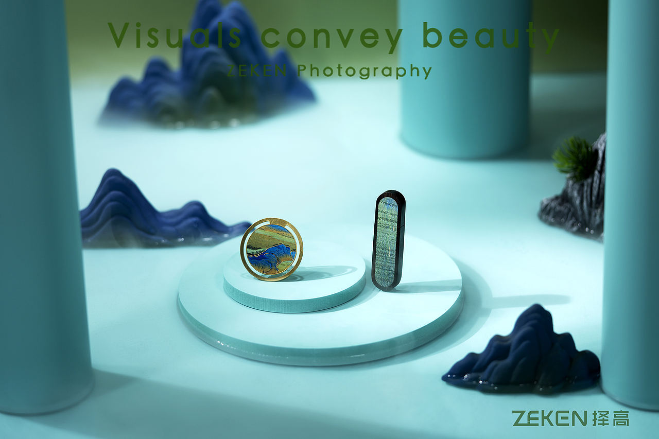 故宫文具之千里江山图第二波～（图ZMjUyODc5NjI4） - 产品摄影 - 站酷设计师择高摄影原创素材 - 站酷ZCOOL