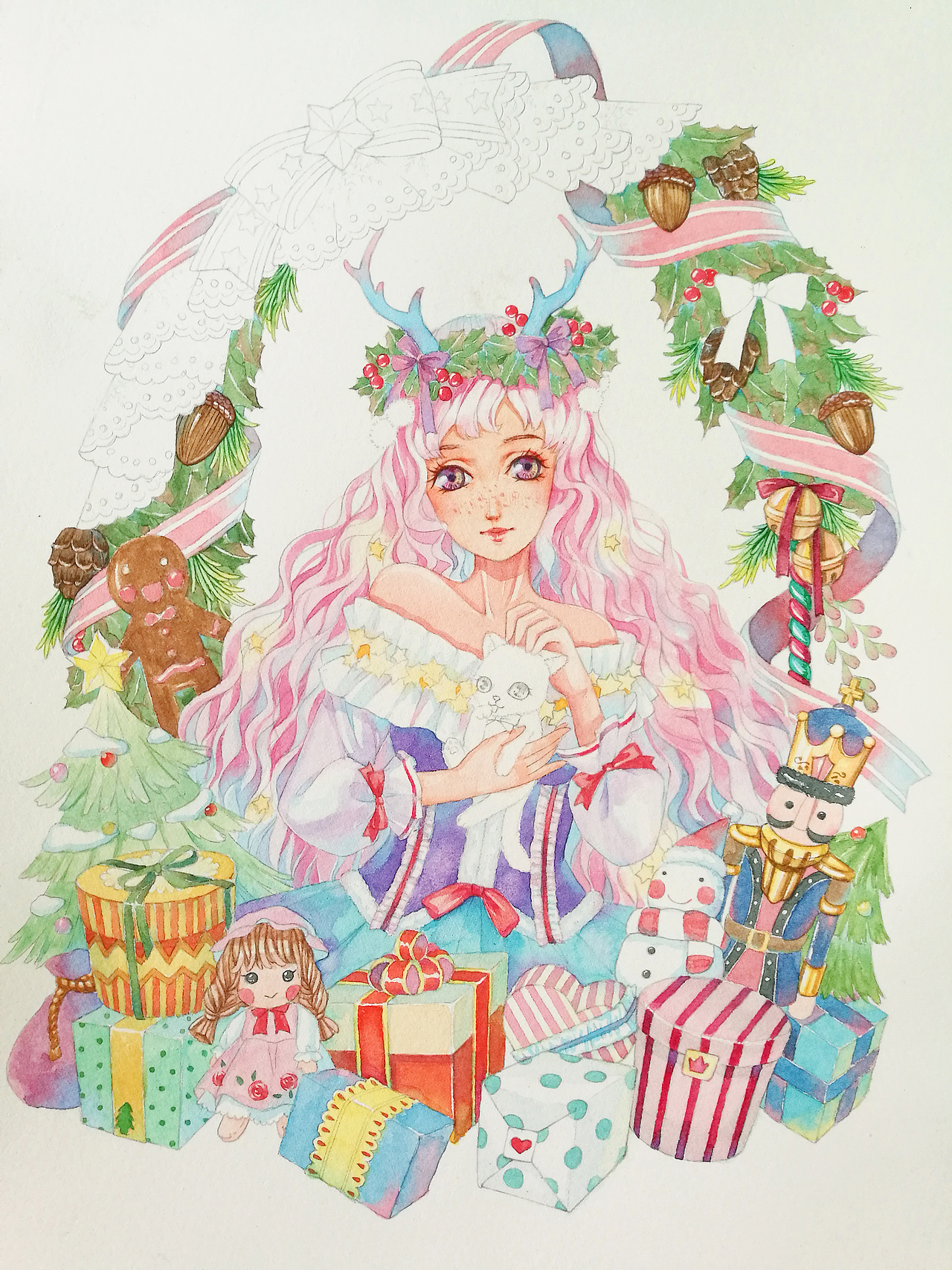 merry chrismas-《圣诞女孩之麋鹿少女》