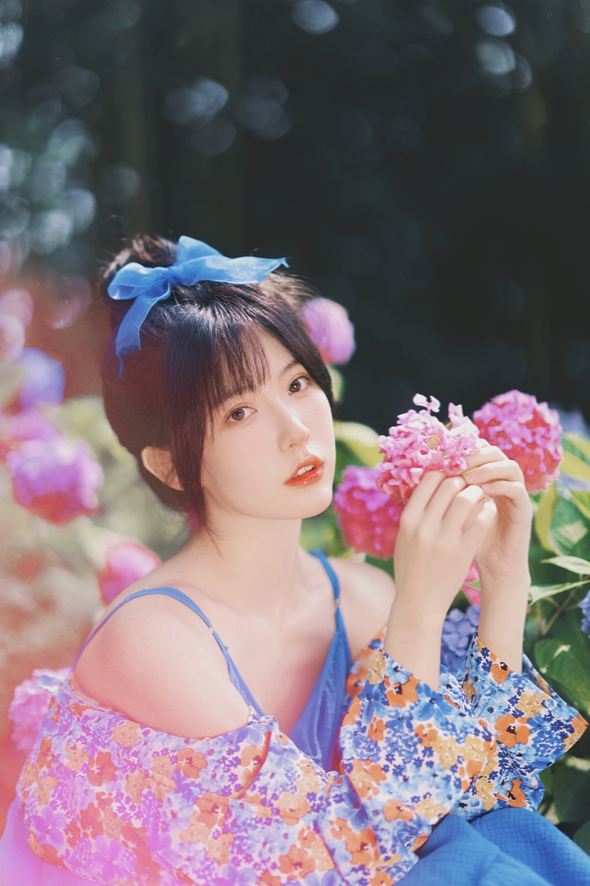 绣球花写真
