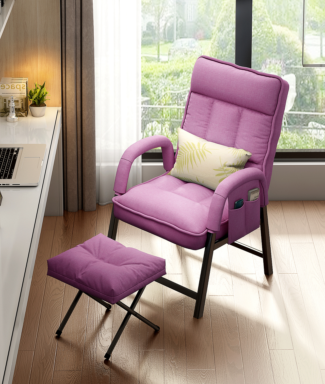 懒人椅 3D建模渲染