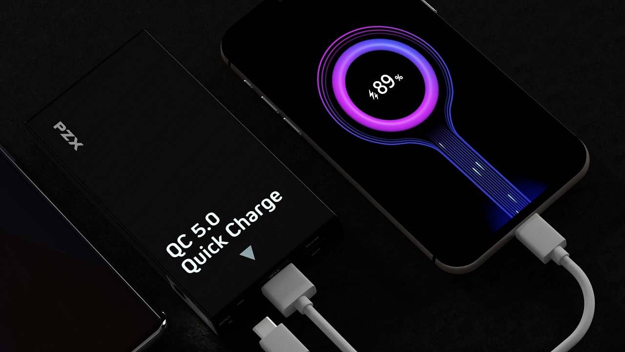 充电宝短视频 3C类C4D动画