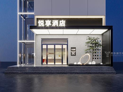 连锁酒店门头