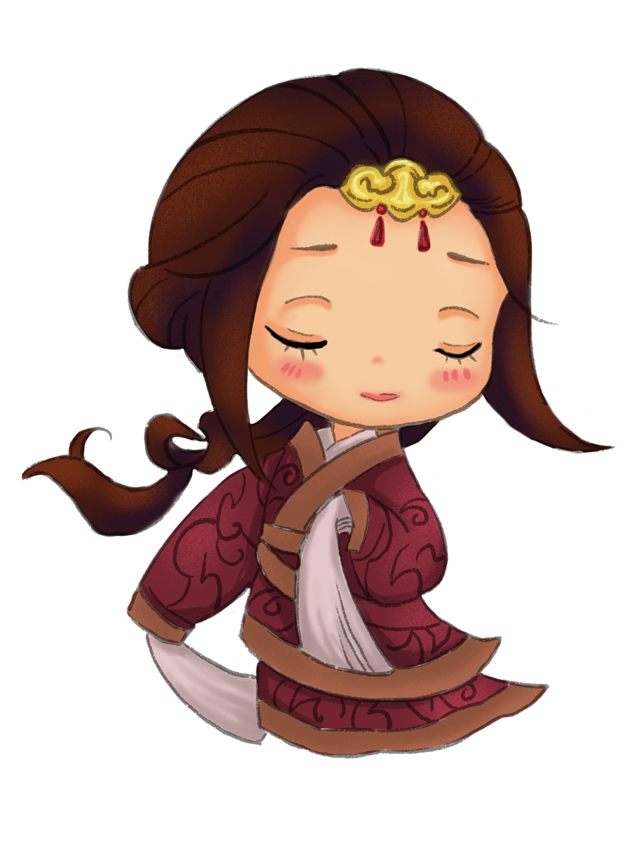 Q版古风人物（图ZMjI0MDczNzA0） - 创作习作 - 站酷设计师莉莉纳塔原创素材 - 站酷ZCOOL