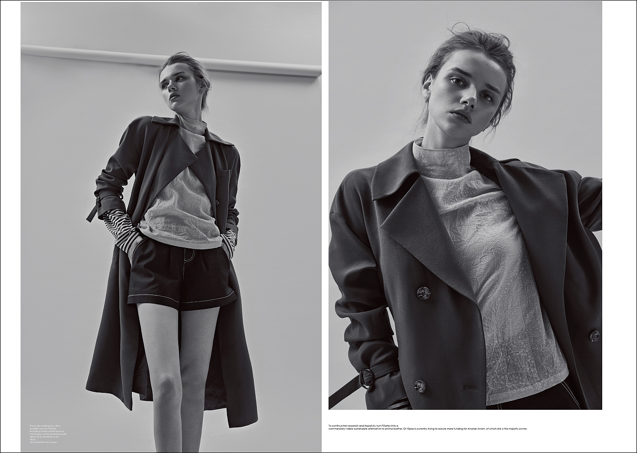 黑白商业服装拍摄