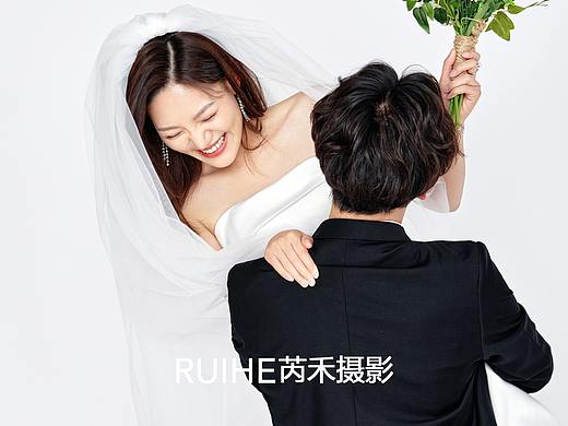 婚纱照每一帧都是心动的画面， 甜美的爱情啊